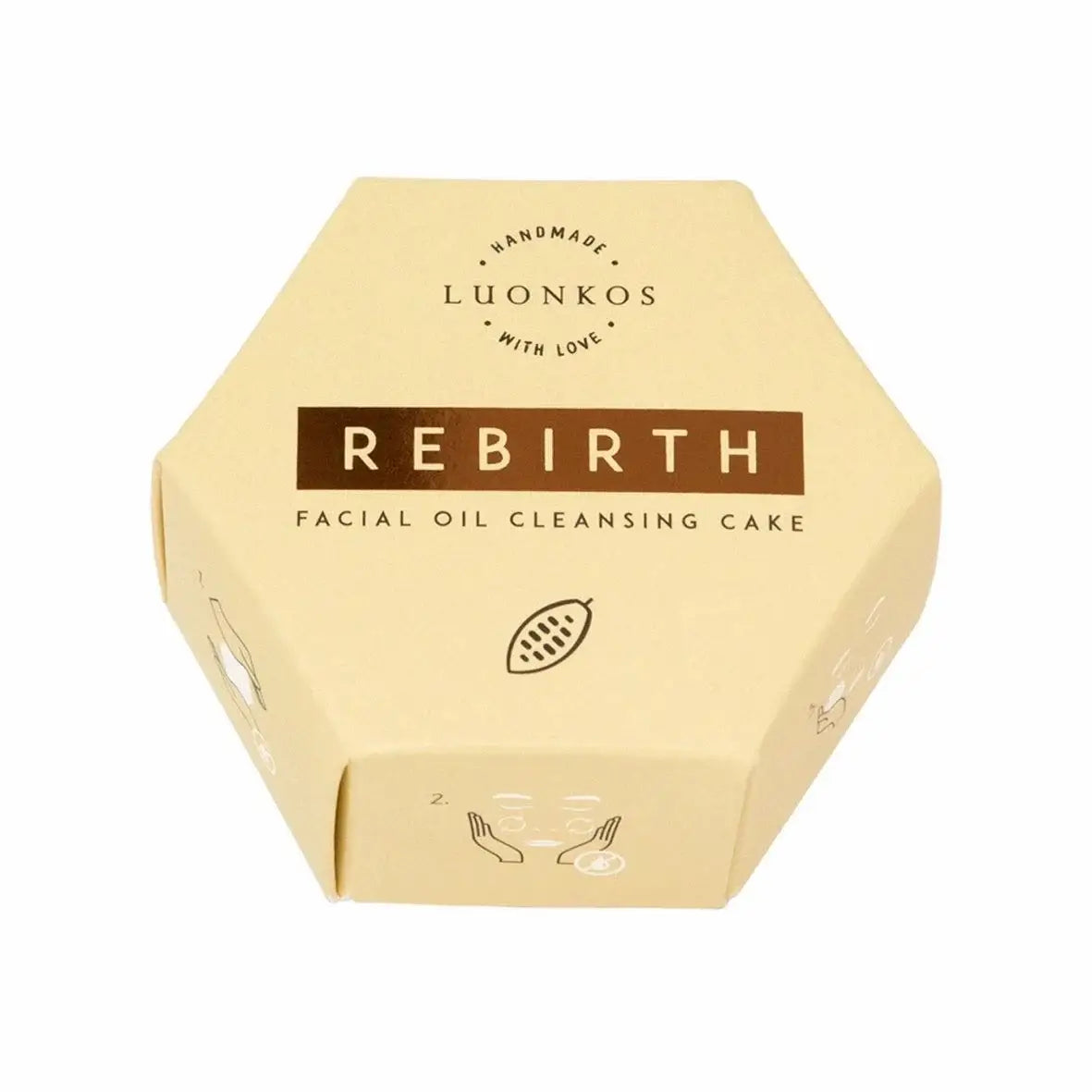 Rebirth öljypuhdistuskakku kasvoille