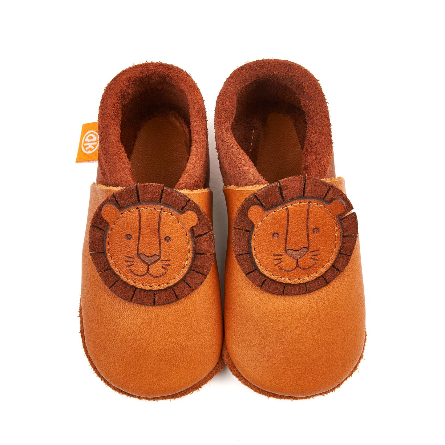 Children's slippers, "Leo the lion"