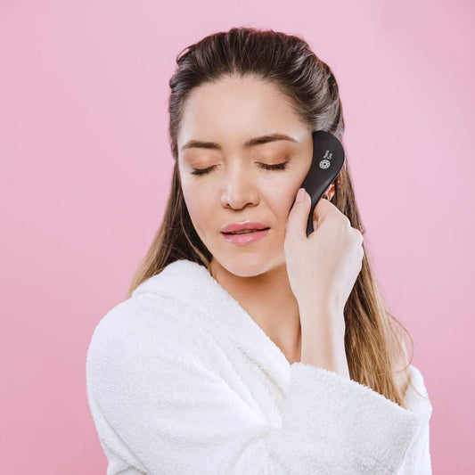 Gua Sha Bian hierontasetti kasvoille ja vartalolle - 4 kpl