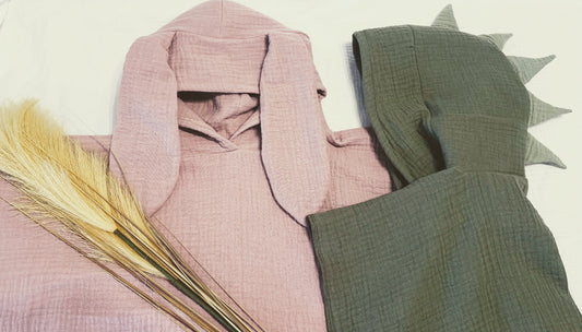 Lasten kylpyponcho - MaallinenDesign