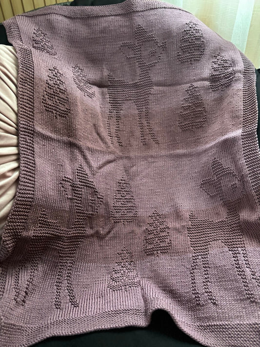 Somat Sattumat, Lasten torkkupeitto Bambit - MaallinenDesign