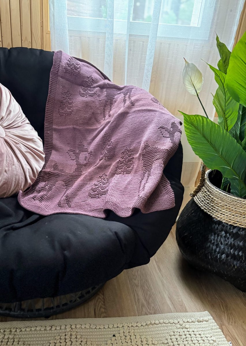 Somat Sattumat, Lasten torkkupeitto Bambit - MaallinenDesign