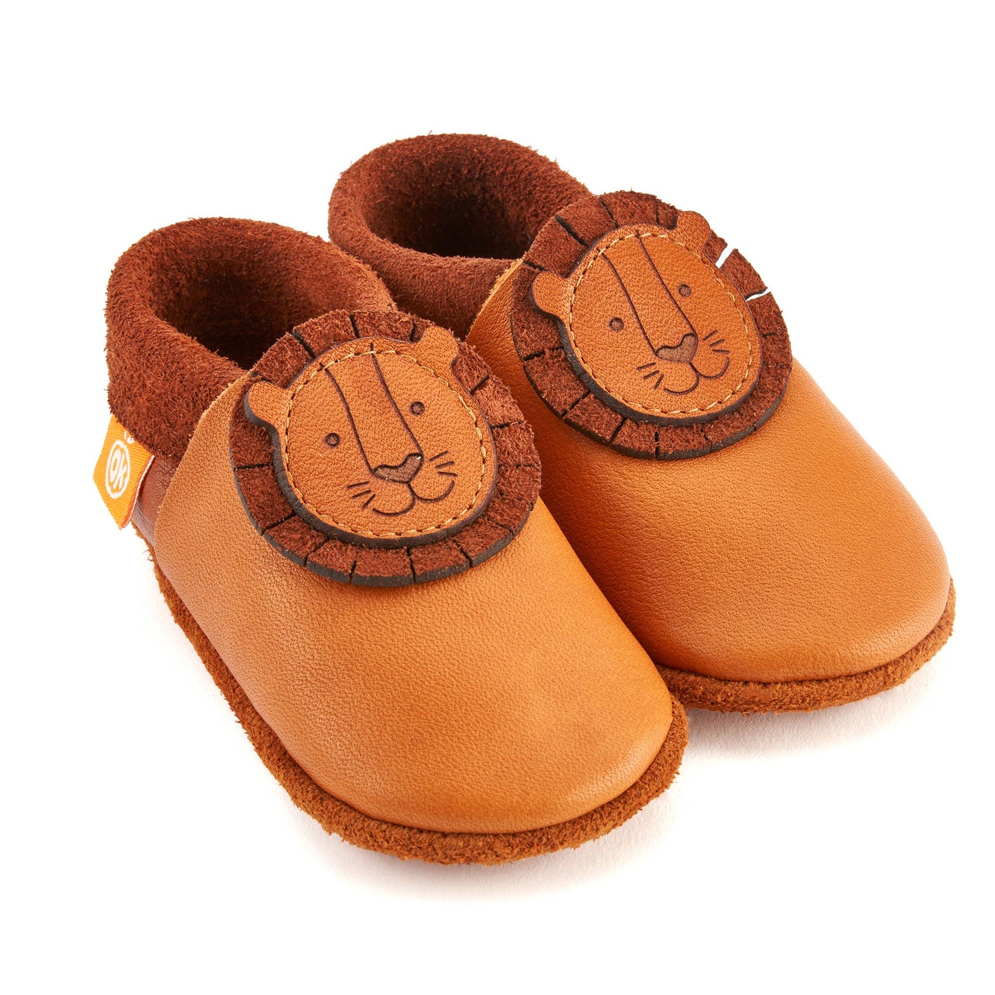 Children's slippers, "Leo the lion"