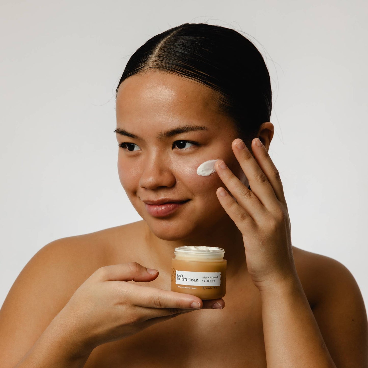 Facial moisturizer with vitamin E and aloe vera, 60ml