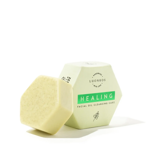 Healing öljypuhdistuskakku kasvoille