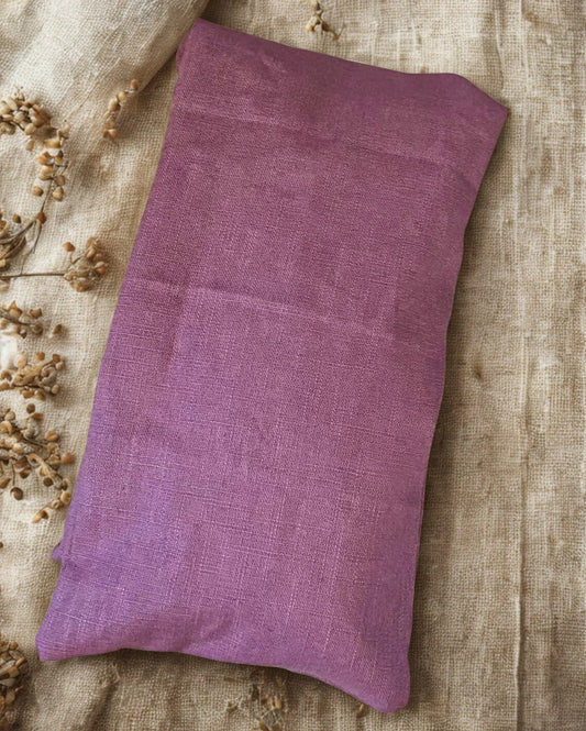 kauratyyny kaksinkerroin pellavakankaan päällä