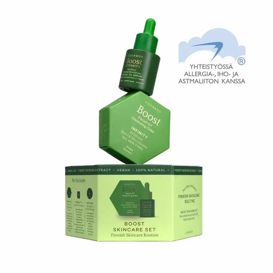 Luonkos Boost ihonhoitosetti