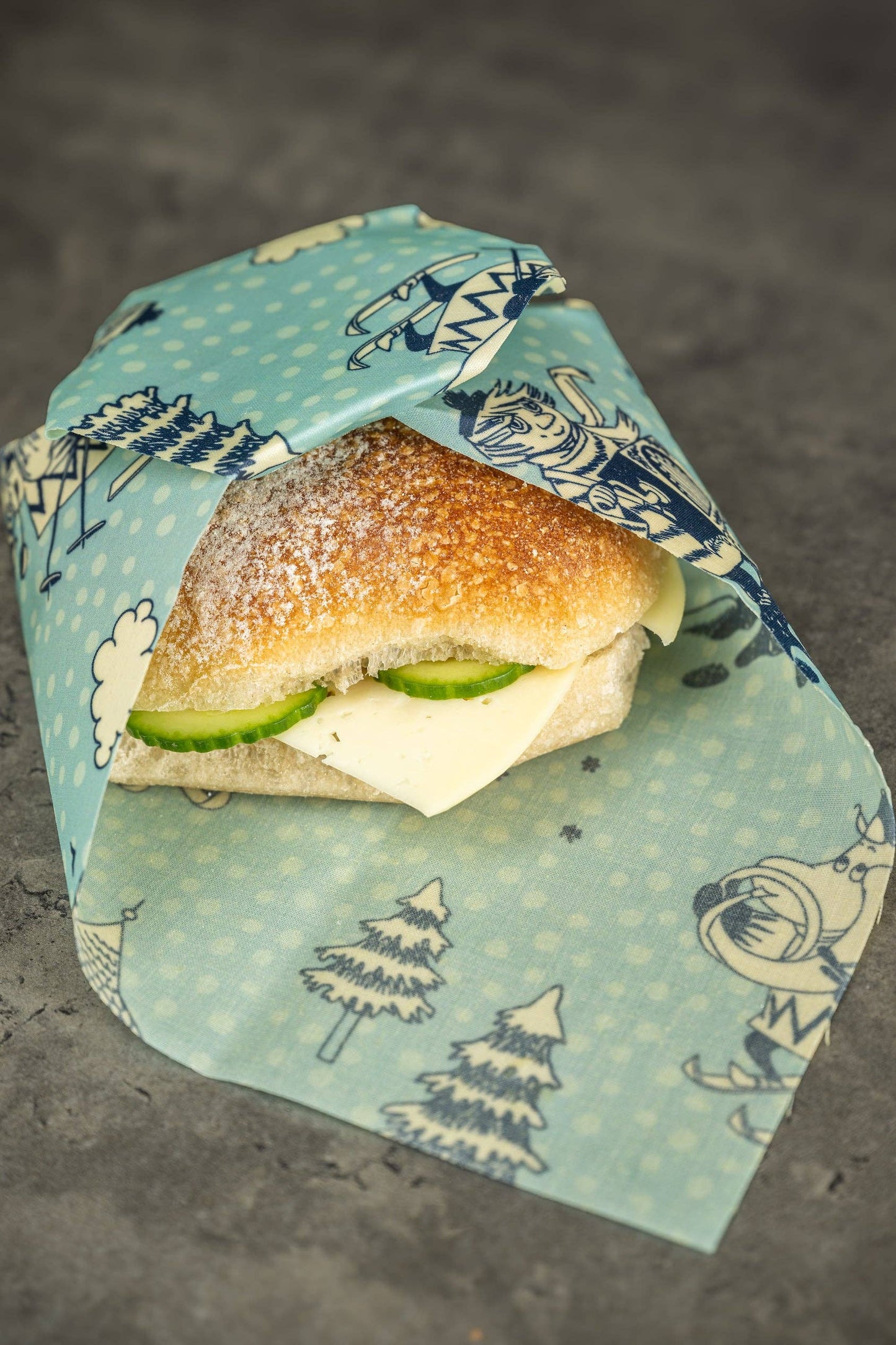 Muumit by G&L - Mehiläisvahakääre ruoan säilytykseen, kolmen pakkaus - MaallinenDesign