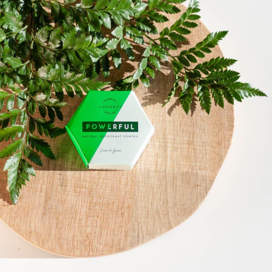 Powerful jauhedeodorantti, ilman lisättyä tuoksua