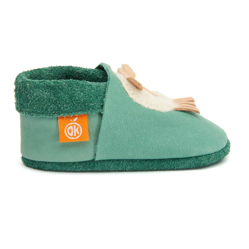 Lasten nahkaiset sisätossut, koot 20-23 - MaallinenDesign