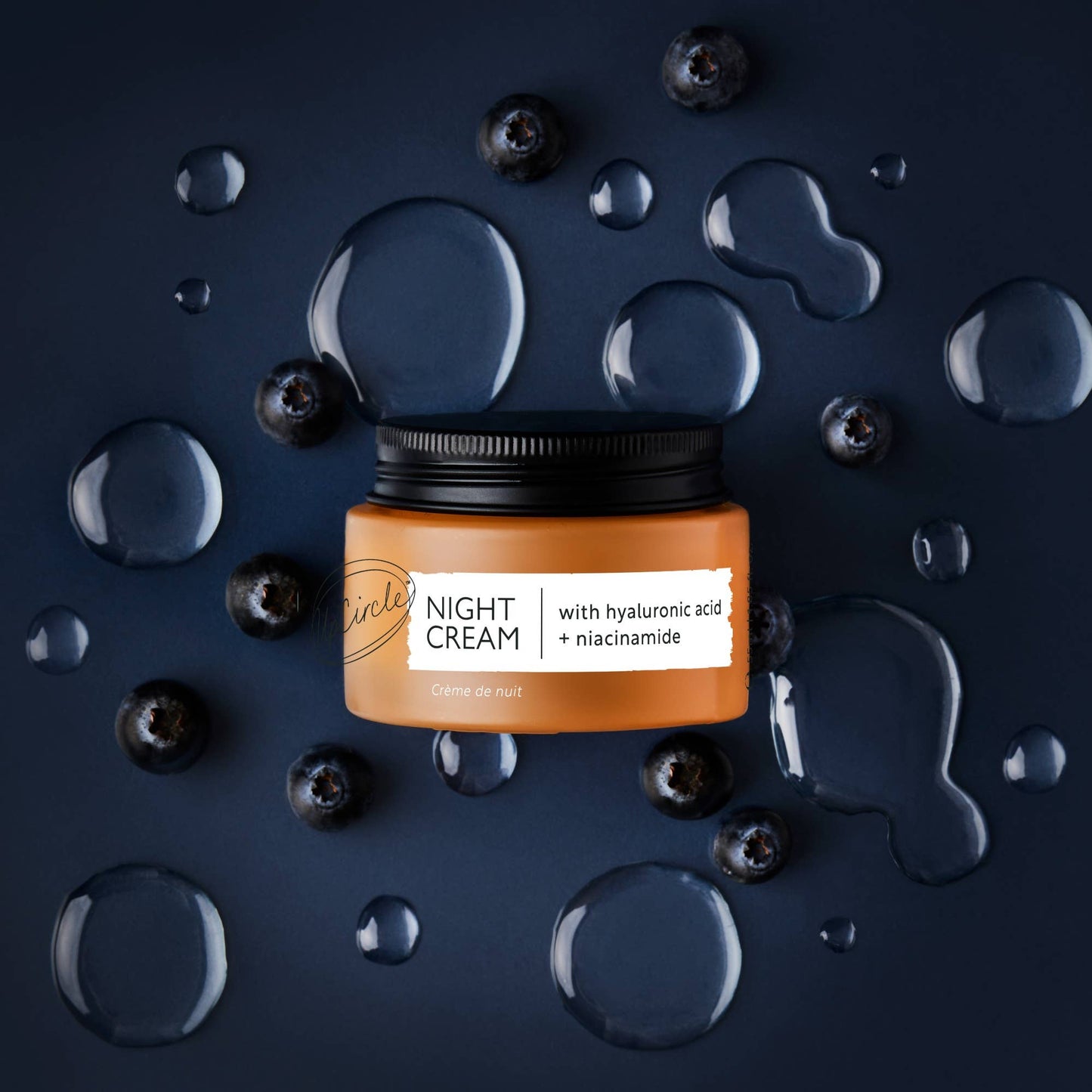 Eco Anti-Aging Spa -yövoide hyaluronihapolla ja niasiiniamidilla, 55ml
