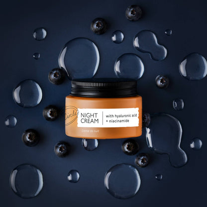 Eco Anti-Aging Spa -yövoide hyaluronihapolla ja niasiiniamidilla, 55ml