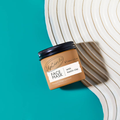 Natural Spa Vegan Eco -kasvonaamio kaoliinisavella epäpuhtauksien poistoon, 60ml