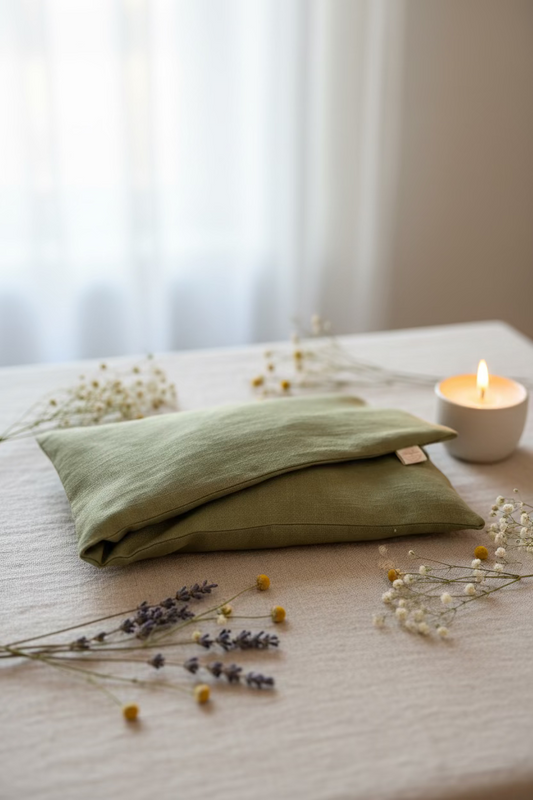 Heated Oat Pillow for Relaxation - customizable