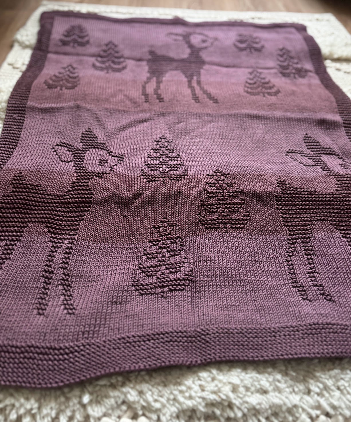 Somat Sattumat, Lasten torkkupeitto Bambit - MaallinenDesign