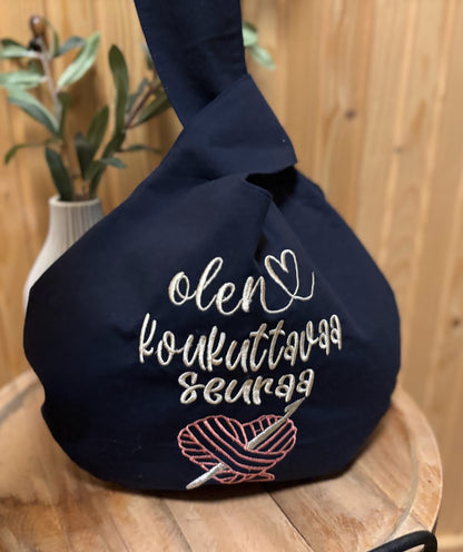 Knotbag projektikassit - MaallinenDesign