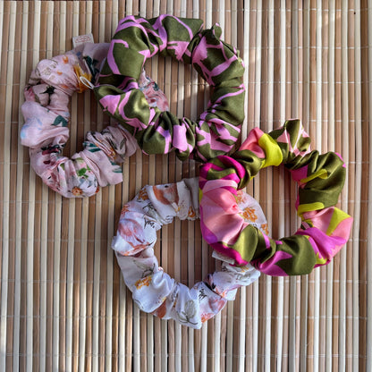MaallinenDesign hiusdonitsi tai scrunchie, pehmeä ja kestävä tekokuituinen hiuskoriste, sopii ponnarille ja lettiin.