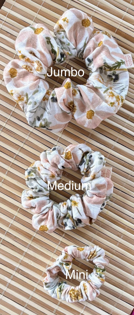 Hiusdonitsi / Scrunchie, puuvillaharso