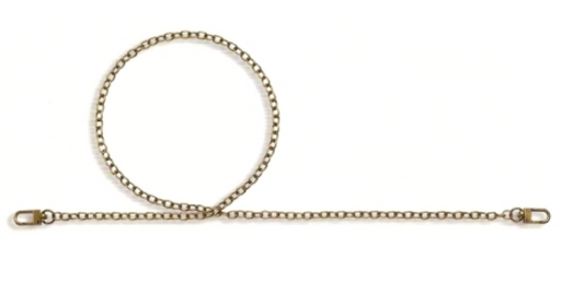 Metalliketju laukkuhihna, antiikkimessinki
