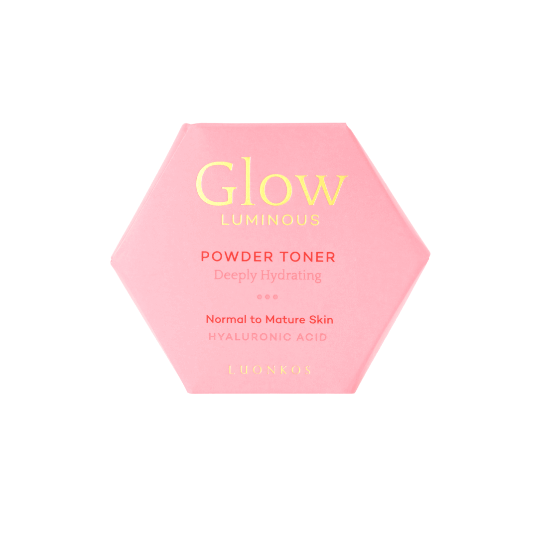 Luonkos Luminous kasvovesijauhe