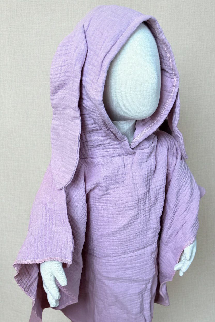 Lasten kylpyponcho pupun korvilla- MaallinenDesign
