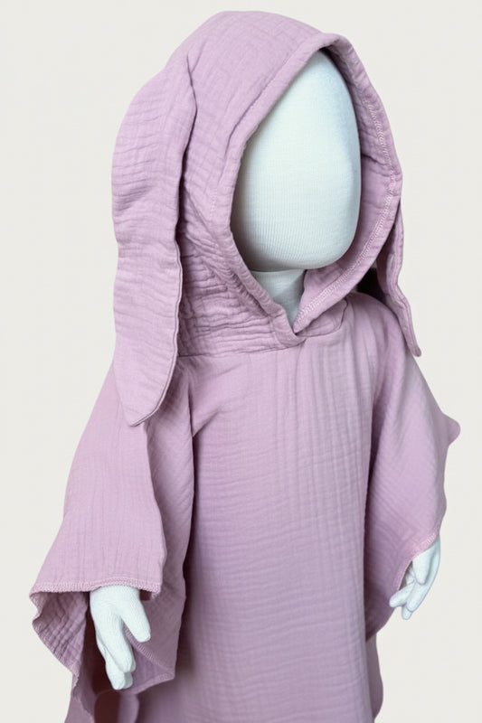 Lasten kylpyponcho pupun korvilla- MaallinenDesign