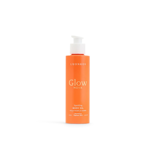 Glow vartaloöljy, kimaltava