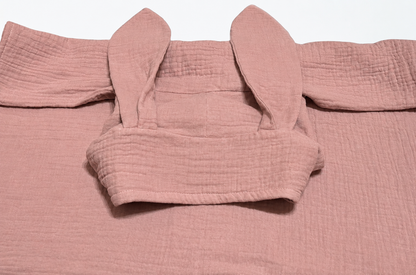 Hupullinen kylpyponcho lapsille